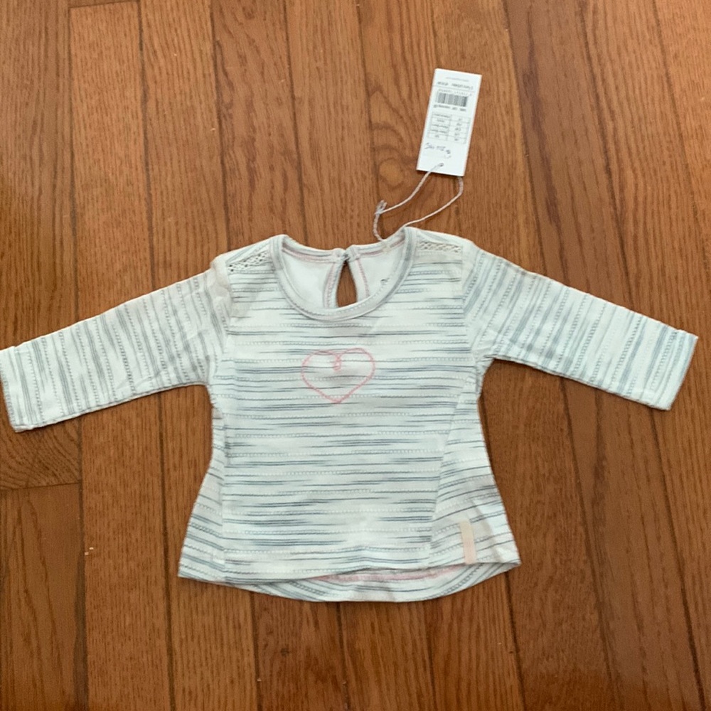NWT NB (50) Noppies long sleeve shirt